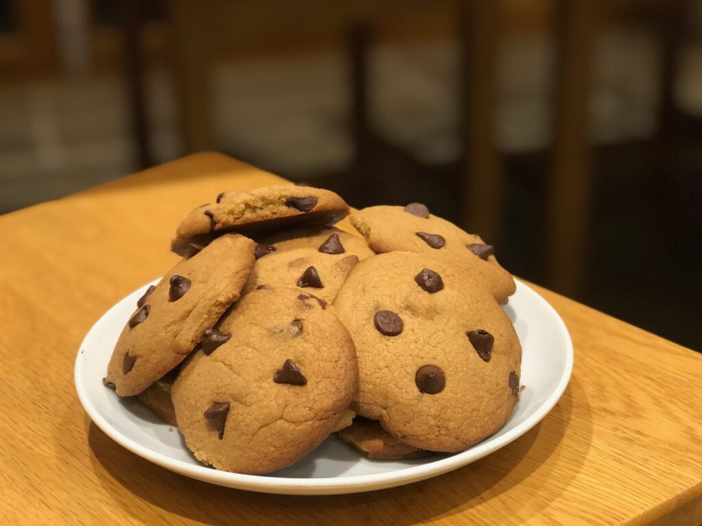 Chewy chocolate cookies
